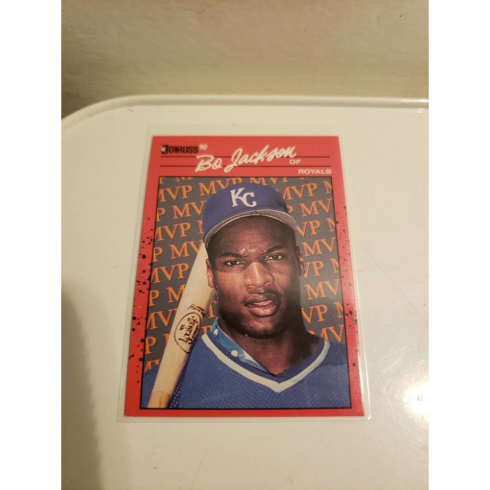 1990 Donruss #BC-1 Bo Jackson - Kansas City Royals - MLB - MVP